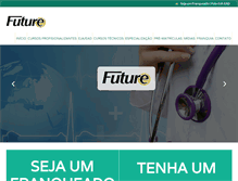 Tablet Screenshot of futureensino.com.br